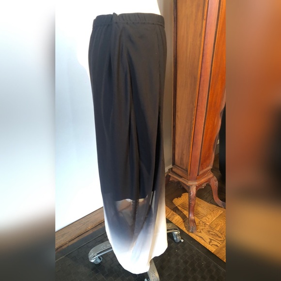 Donna Karan PURE Assym Silk Ombré Skirt - Picture 3 of 9